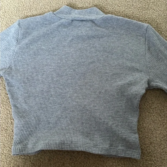 TNA cropped grey long sleeve - Picture 4 of 14